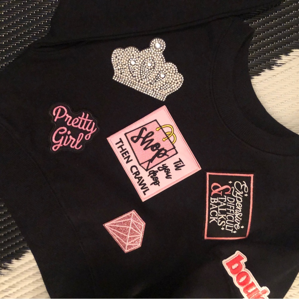 Adorable “Parent Trap” Cropped Crew Neck Designed by Story Patch’d. Personalize!